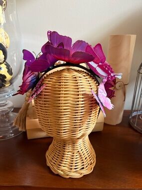Purple Butterfly Headband - Women Accessories